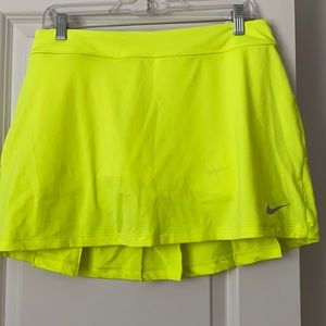 Neon Nike Dri-fit Golf Skort